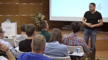 Вадим Макишвили выступает на FrontTalks